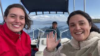 Sailing in Lago Ranco, Futrono, Chile