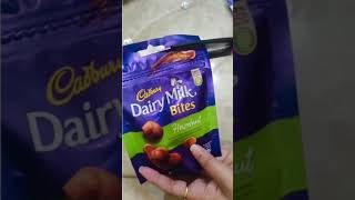 New Dairy milk bites | chocolate #shorts #cadburydairymilk #chocolate