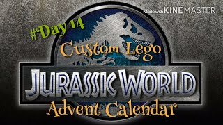 Custom Lego Jurassic World Advent Calendar Day 14!