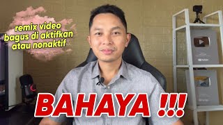 BAHAYA ⁉️ Remix Video diaktifkan konten kita DICURI