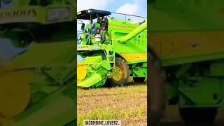 new combine mashin short viral video #tractortechnologylife