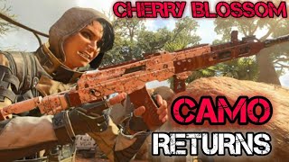 THE RETURN OF THE CHERRY BLOSSOM CAMO FROM BO2