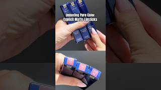 Unboxing #PureColor Explicit Matte Lipstick #esteelauder #lipstickswatches   #mattelipstick