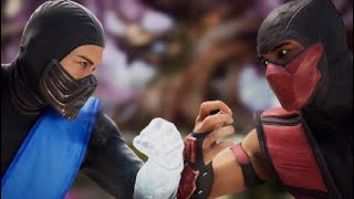 Mortal Kombat 1'MK'95' Sub Zero vs Klassic Ermac (Very Hard)