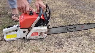 Giantz  chain saw doesn't work 2