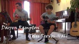 Darren Rampton and Tolii Reeves Hall on electric guitar