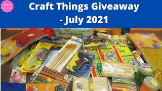 Sofi's Craft Tamil Giveaway Things | sofis mini world