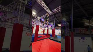 INSANE NINJA WARRIOR FULL SEND😱… #shortsviral #parkour #calisthenics