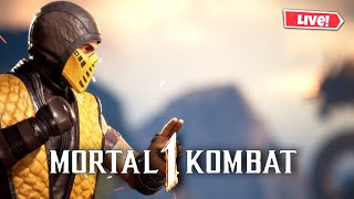 Slide Threw 😡👀|Mortal Kombat 1 (Live Stream) I GOT BANNED ON MY MAIN ACCOUNT 😭😭😭