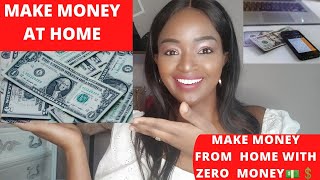 HOW TO MAKE MONEY AT HOME WITH ZERO MONEY  2021.MAKE MONEY FROM  HOME