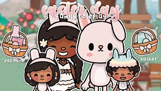 Easter Day! 🐰 *VOLUNTEERING, EGG HUNT, EASTER BUNNY* | *with voice* | Toca Life World Roleplay