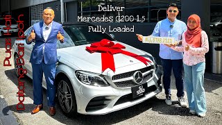 Deliver Mercedes C200 1.5 Turbo - Puas Hati Datang Dari Ipoh