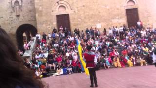 Duomo Square in San Gimignano