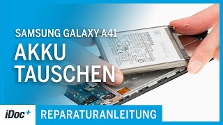 Samsung Galaxy A41 – Akku tauschen [Reparaturanleitung + Zusammenbau]