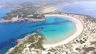 Vodokilia Beach and Fort (Drone Video)