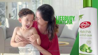 Sữa tắm Lifebuoy Matcha & Khổ qua - Detox da bé khỏi bụi mịn PM2.5 & vi khuẩn