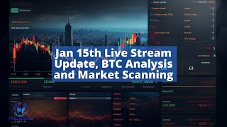 Jan 15th Live Stream Update, BTC Analysis and Market Scanning