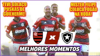 Flamengo 3 x 2 Botafogo | Gols e Melhores Momentos | Taça Guanabara Sub-20 2024