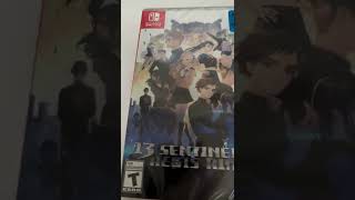 13 Sentinels: Aegis Rim Nintendo Switch  unboxing!