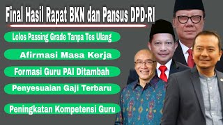 TERBARU ! 5 POIN PENTING HASIL RAPAT PANSUS GURU HONORER DENGAN DPD-RI