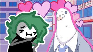 I dated birds. Kind of. | Hatoful Boyfriend SmokeeBee VOD