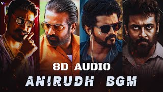 Anirudh Popular BGM | Top 10 BGM | Use Headphones🎧