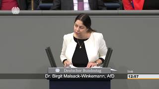 AFD REDE Bundestag Dr. Birgit Malsack-Winkemann Maas Auswärtiges Amt