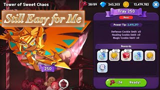 Tray 250 || Tower of Sweet Chaos || Cookie Run Kingdom