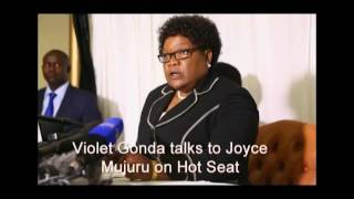 Joice Mujuru talks to Violet Gonda on Hot Seat