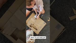 Making a Piston Cup Pinata "with" my Toddler