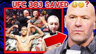 Did Dana White SAVE UFC 303 ?!