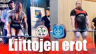 Liittojen erot voimanostossa | WPC VS SVNL