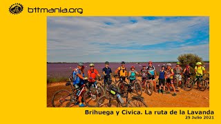 BttMania 2021 07 25  Brihuega y Civica  La ruta de la Lavanda