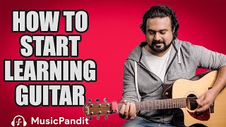 How to Start Learning Guitar for Beginners | Start Playing Guitar | Music Pandit | Sherin Winstent