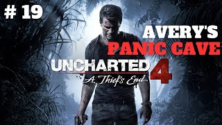 UNCHARTED 4 : A THIEF'S END | HINDI GAMEPLAY WALKTHROUGH - PART 19 | AVERY'S DEATHTRAP CAVE 🏃😱🧟