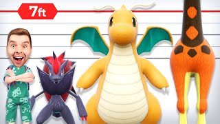 Pokemon Height Catching Challenge