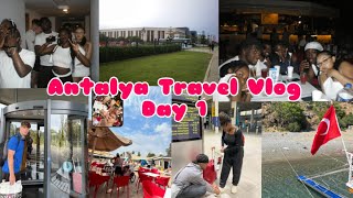 holiday plans finally left the group-chat | Antalya, Turkey, Travel Vlog Day 1