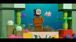 LEGO MINECRAFT: Aventuras en las Profundidades - Stop Motion 🔥 | Cinelpixel