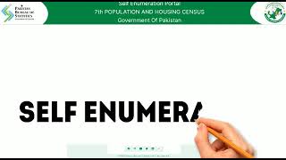 self enumeration 7th population and housing census government of Pakistan 2023