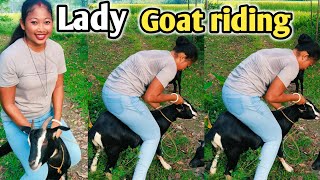 goat ride | goat riding full video ❤️♥️👍👍