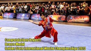 Bryan, Changquan (Long Fist) Bronze Medal, Golden State International Wushu Championships 2023