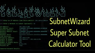 Subnet Calculator Tool Subnet Wizard | Subnet Mask Calculation Tutorial