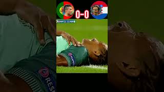 Portugal VS Kroasia (1-0) Ronaldo VS Luca Modric #shorts #portugal #ronaldo #lucamodric