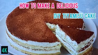 How To Make a Tiyamisu DIY cake #how #cake #tiyamisu #diy