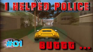 GTA VICE CITY | I HELPED POLICE  Buttt...😒