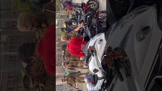 JSFilms and other superbikers Busted in Lucknow during xbhp meetup  #trending #xbhp #shorts #jsfilms