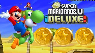 Layer Cake Dessert-5 Dry Desert Mushrooms | 3/3 Stars | NEW Super Mario Bros U Deluxe