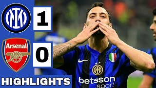 🔵Inter Milan vs Arsenal (1-0) Extended HIGHLIGHTS | UEFA Champions League