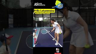 Rayyanza main Tennis bareng Prilly