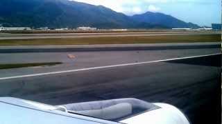 Landing At Hong Kong Airport